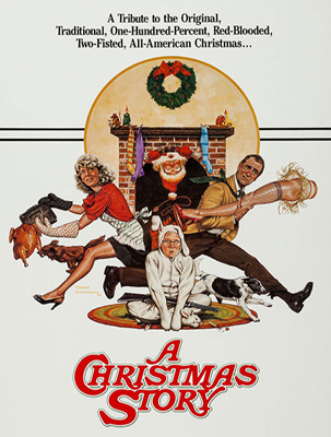 A Christmas Story poster art by Robert Tanenbaum