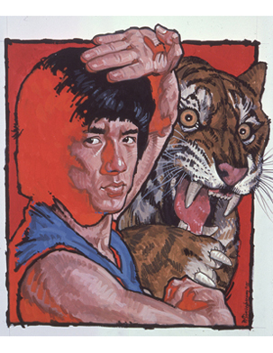 Jackie Chan by Rober Tanenbaum