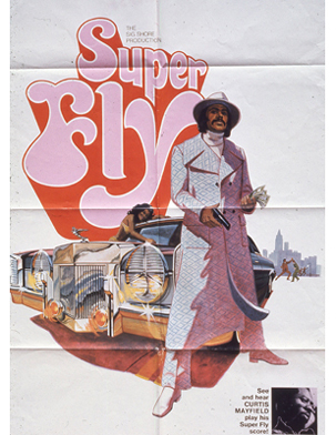 Super Fly poster art